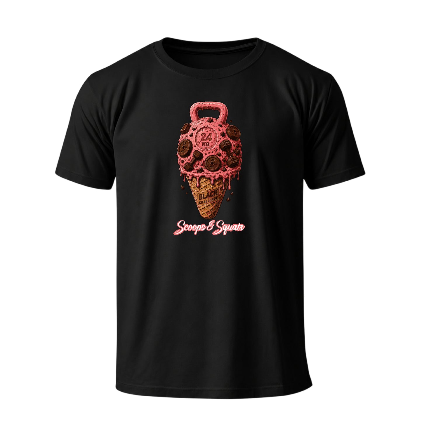 PLAYERA HELADO BLACK CHALLENGE DAMA