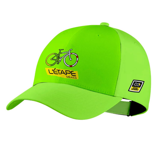 LA ETAPE GREEN EMBROIDERED BIKE CAP