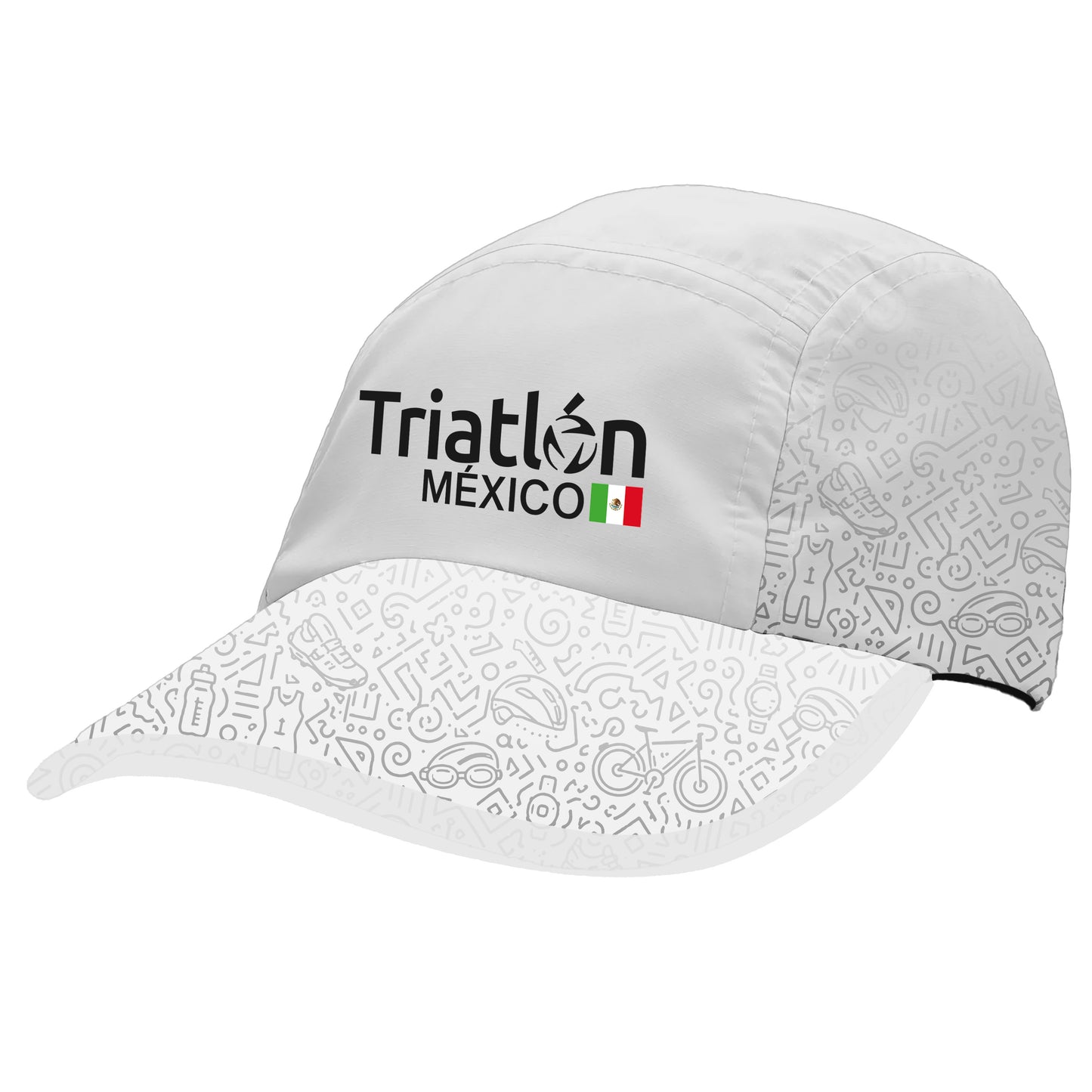 GORRA TRIATLÓN BLANCO