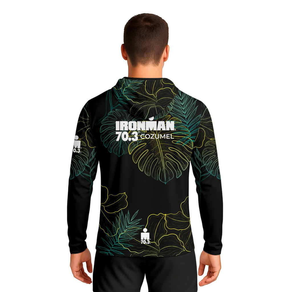 BLACK LIGHT HOODIE IM 70.3 COZUMEL 2026 MAN