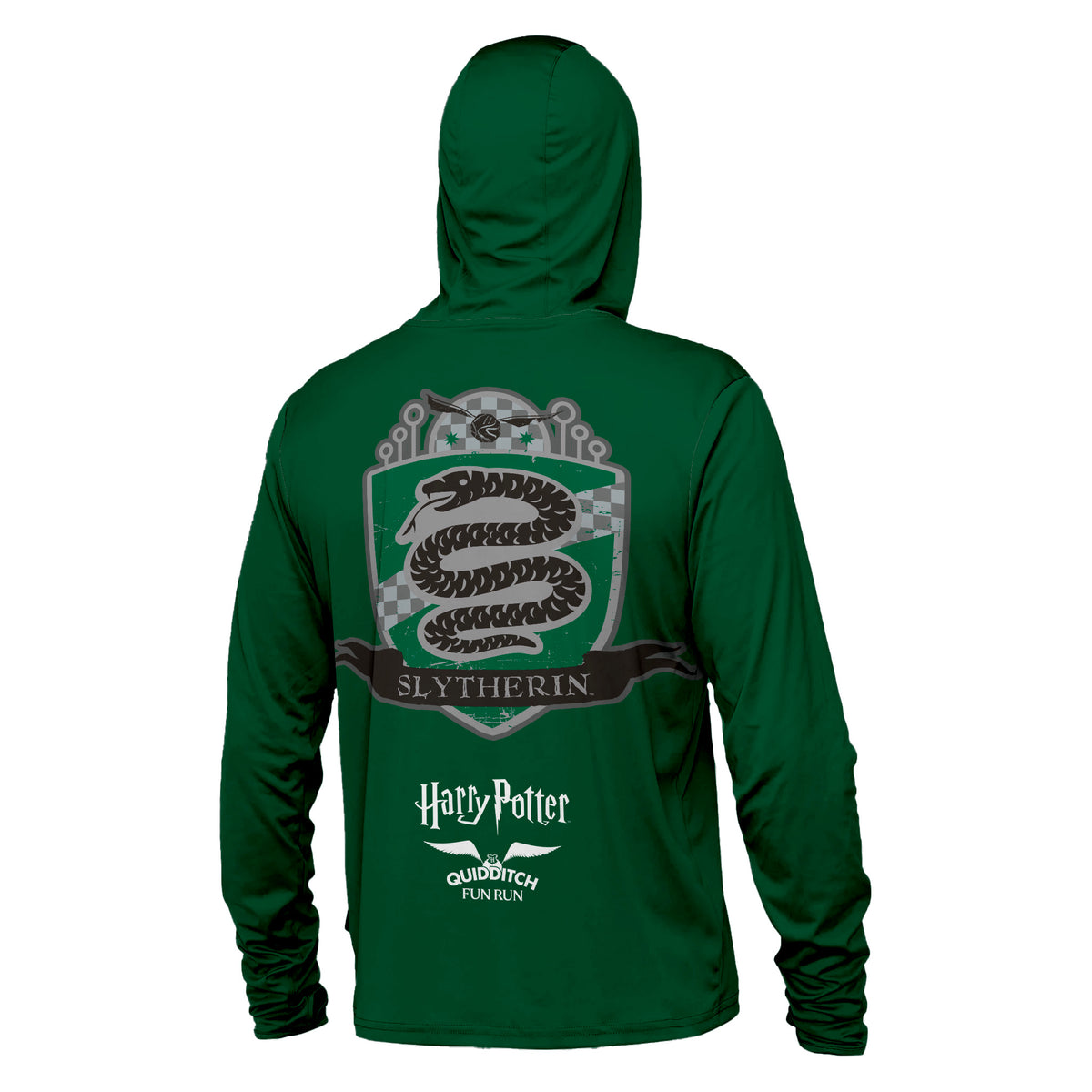 SUDADERA LIGERA SLYTHERIN VERDE CABALLERO