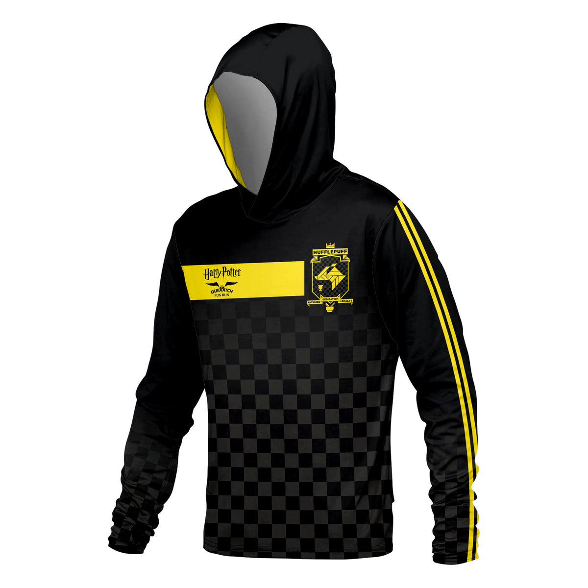 SUDADERA LIGERA HUFFLEPUFF NEGRA CABALLERO
