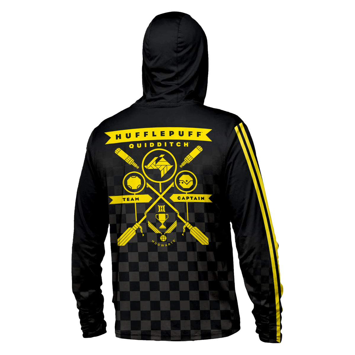 SUDADERA LIGERA HUFFLEPUFF NEGRA CABALLERO