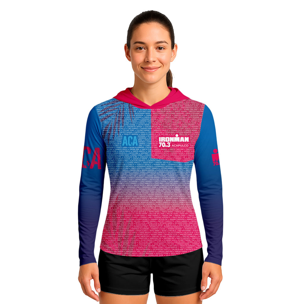 IM 7.3 ACAPULCO 2025 NAME TECH LIGHT SWEAT-SHIRT WITH HOODIE WOMEN