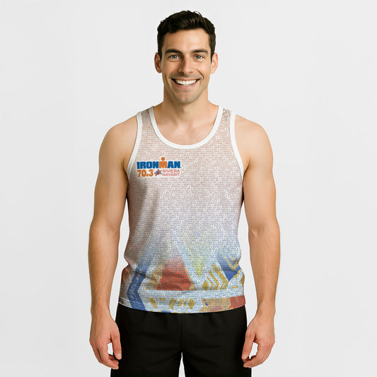 Name Tank Tee Men IM 70.3 Nayarit 2025