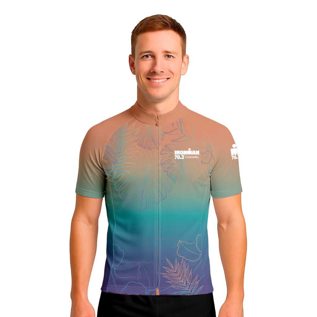 PEACH JERSEY IM 70.3 COZUMEL 2026 MAN