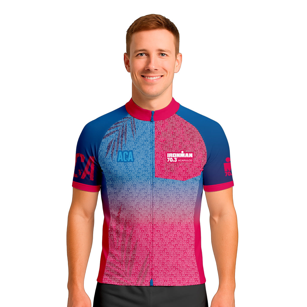 IM 70.3 ACAPULCO 2025 TECH CYCLING JERSEY MEN