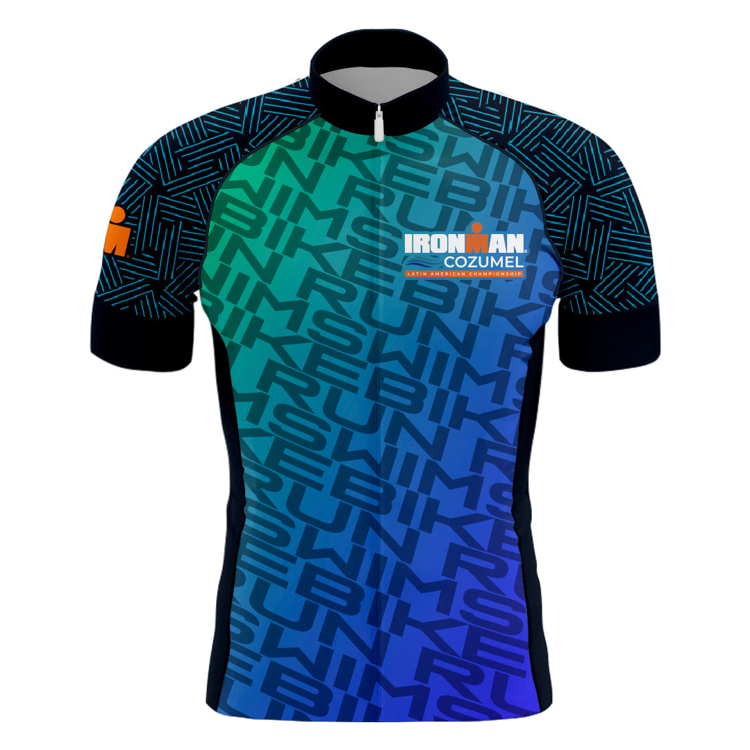 Cycling Jersey Blue Men IM Cozumel 2024