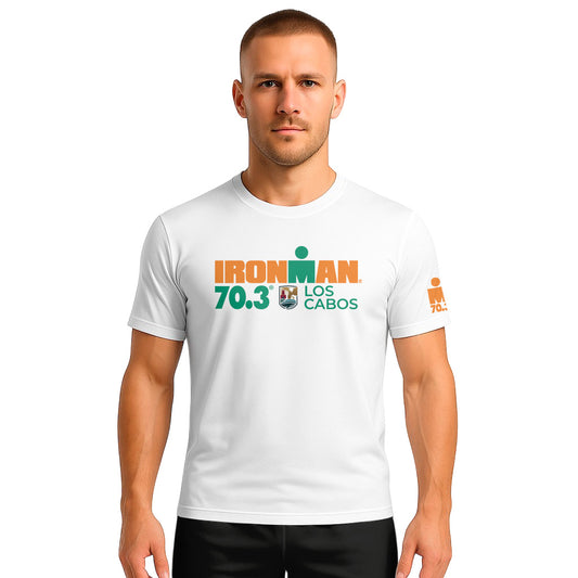 NAME TEE WHITE IM LOS CABOS 70.3 2026 MAN