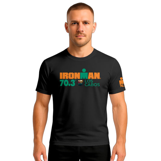 NAME TEE BLACK IM LOS CABOS 70.3 2026 MAN
