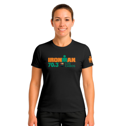 NAME TEE BLACK IM LOS CABOS 70.3 2026 WOMAN