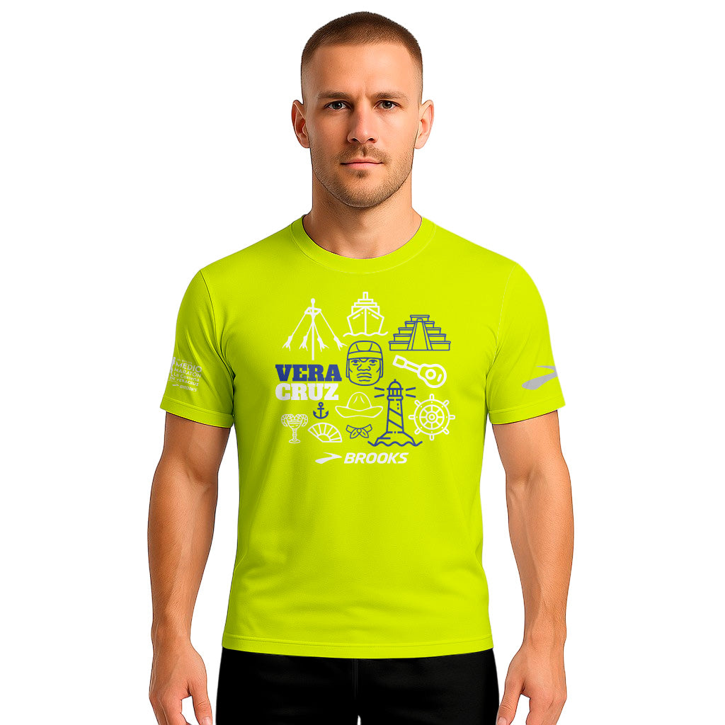 PLAYERA ALGODON NEON 21K VERACRUZ CABALLERO