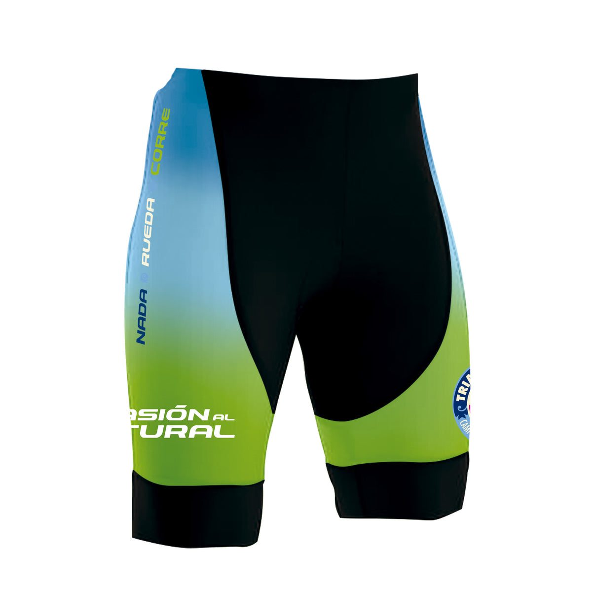 SHORT CICLISMO AZUL XEL-HA