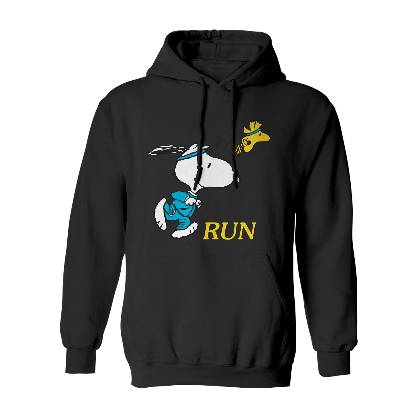 SUDADERA SNOOPY NEGRA