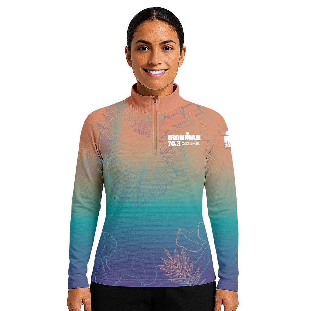 PEACH LIGHT SWEATSHIRT IM 70.3 COZUMEL 2026 WOMAN