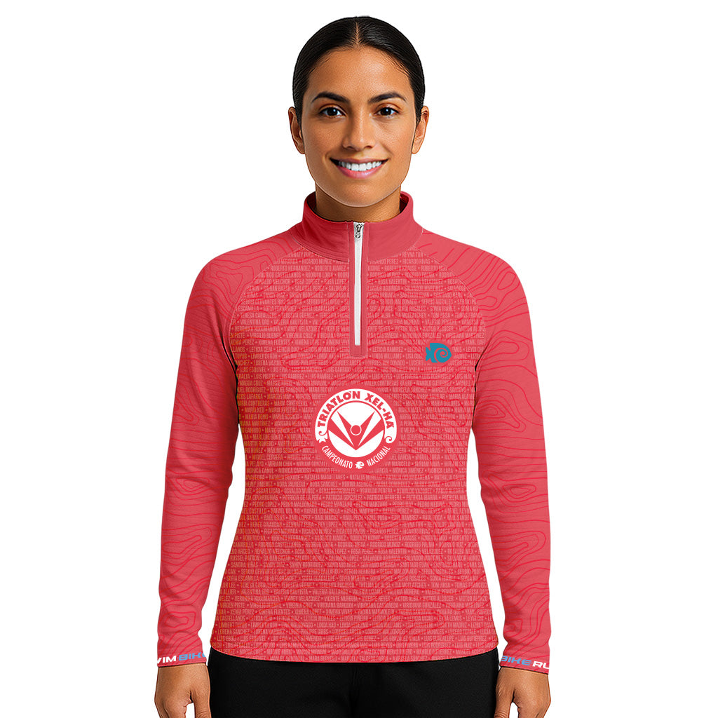 SUDADERA LIGERA CON NOMBRES ROSA XEL-HA DAMA