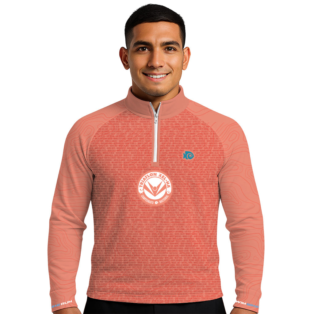 SUDADERA LIGERA CON NOMBRES CORAL XEL-HA CABALLERO