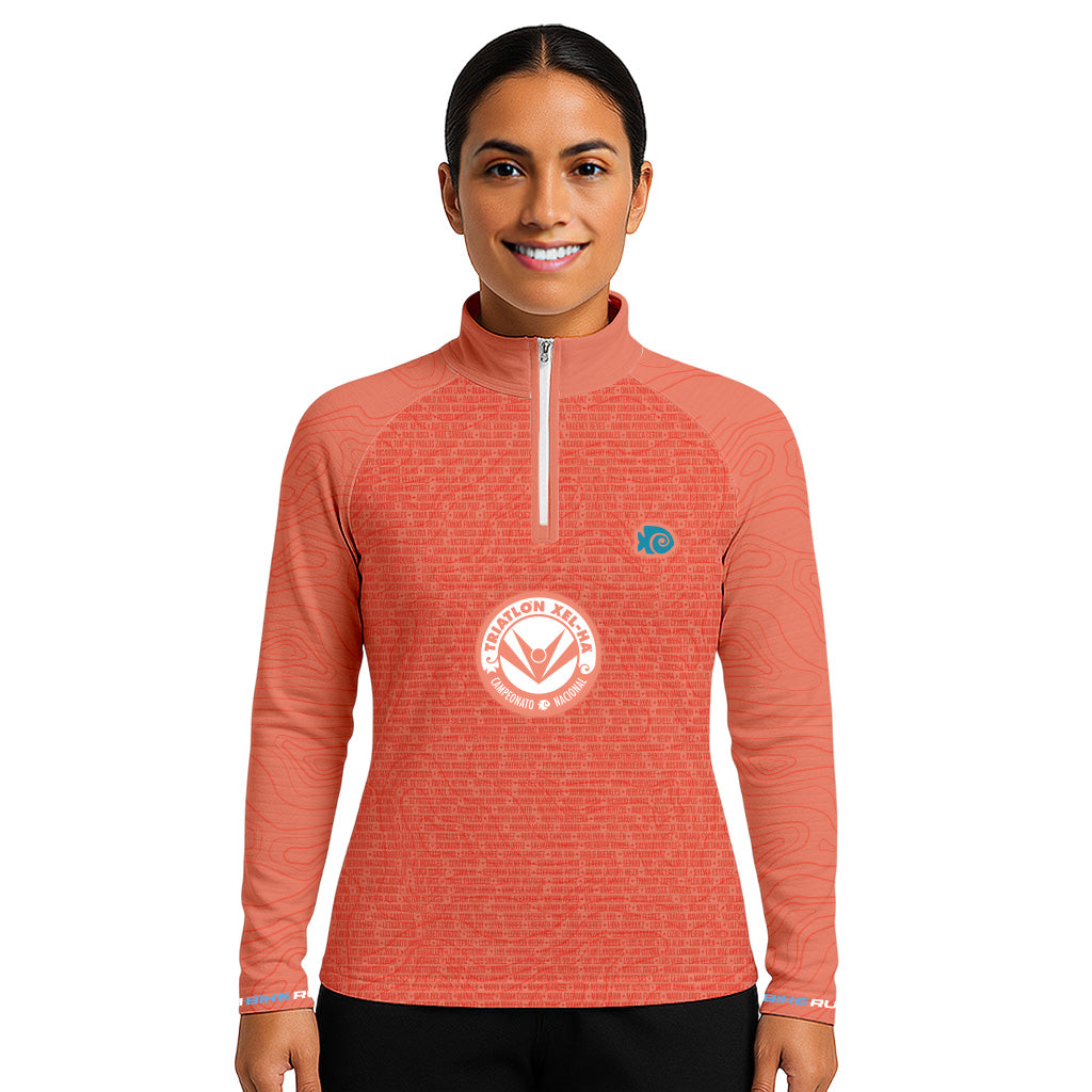 SUDADERA LIGERA CON NOMBRES CORAL XEL-HA DAMA