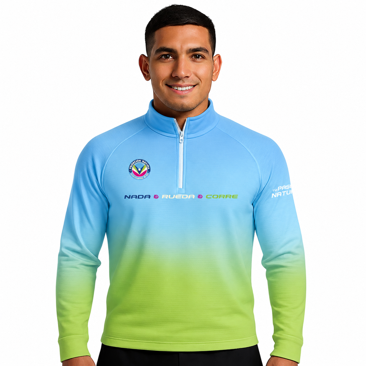 SUDADERA LIGERA XEL-HA AZUL CABALLERO