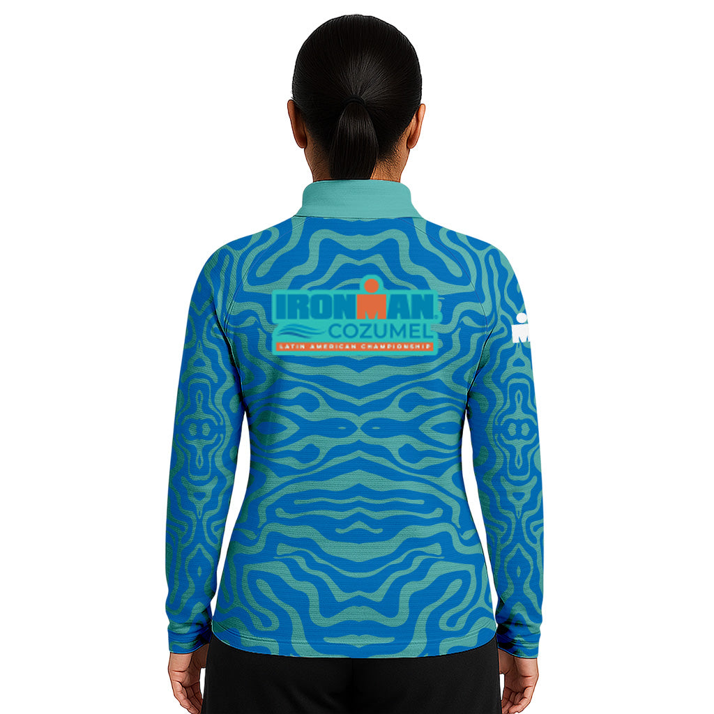 LIGHT SWEATSHIRT ACID BLUE COZUMEL 2026 WOMAN