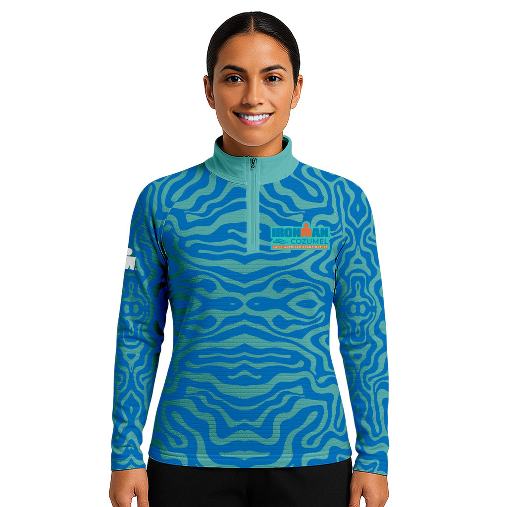 LIGHT SWEATSHIRT ACID BLUE COZUMEL 2026 WOMAN
