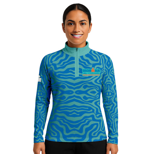 LIGHT SWEATSHIRT ACID BLUE COZUMEL 2026 WOMAN