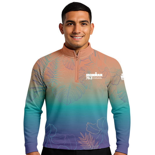 PEACH LIGHT SWEATSHIRT IM 70.3 COZUMEL 2026 MAN