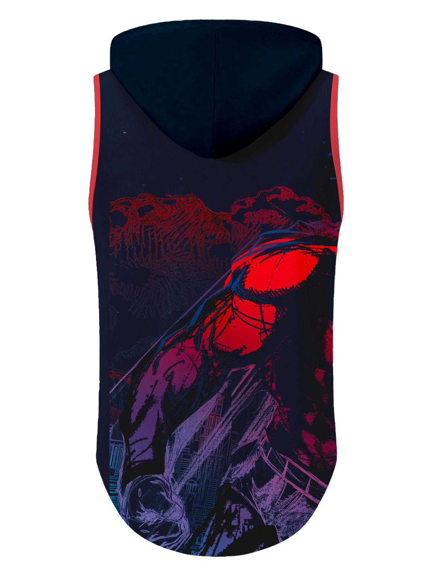 Playera sin Manga con Gorro Tech Superman