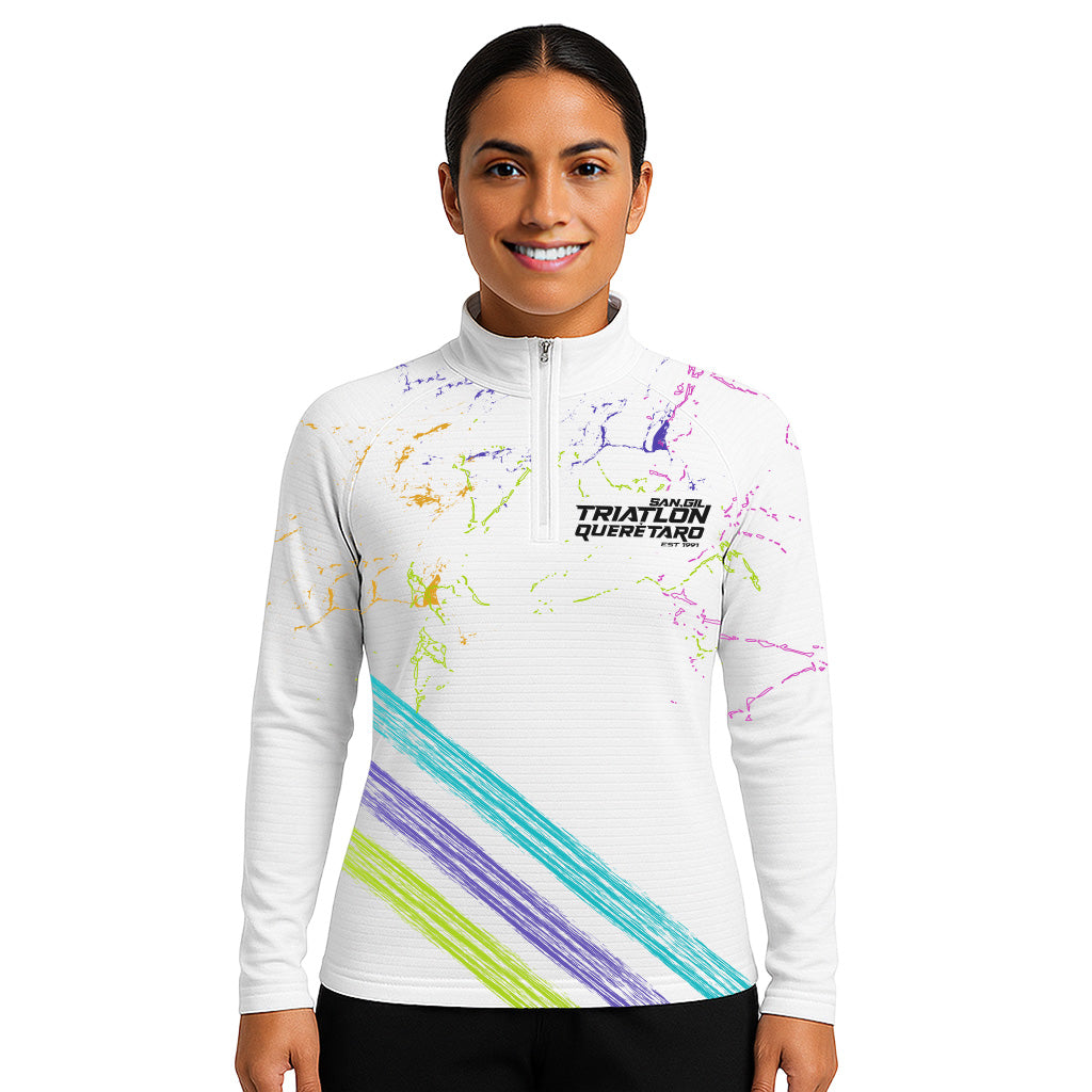 SUDADERA LIGERA BLANCA DAMA