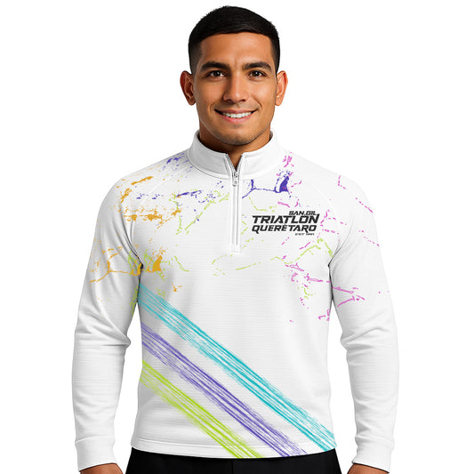 SUDADERA LIGERA BLANCA SAN GIL CABALLERO