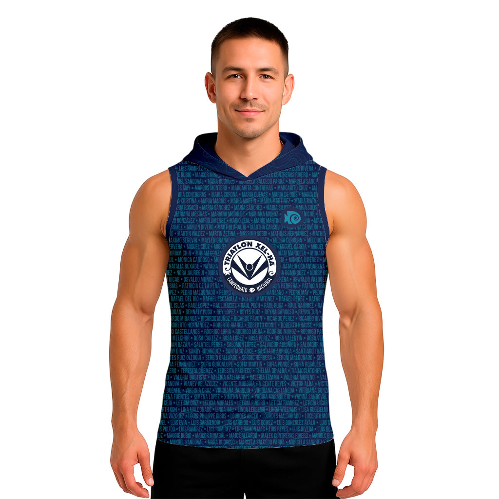 TANK NOMBRES CON GORRO XEL-HA AZUL CABELLERO