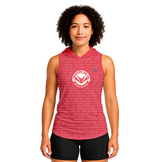 TANK NOMBRES CON GORRO XEL-HA ROSA DAMA