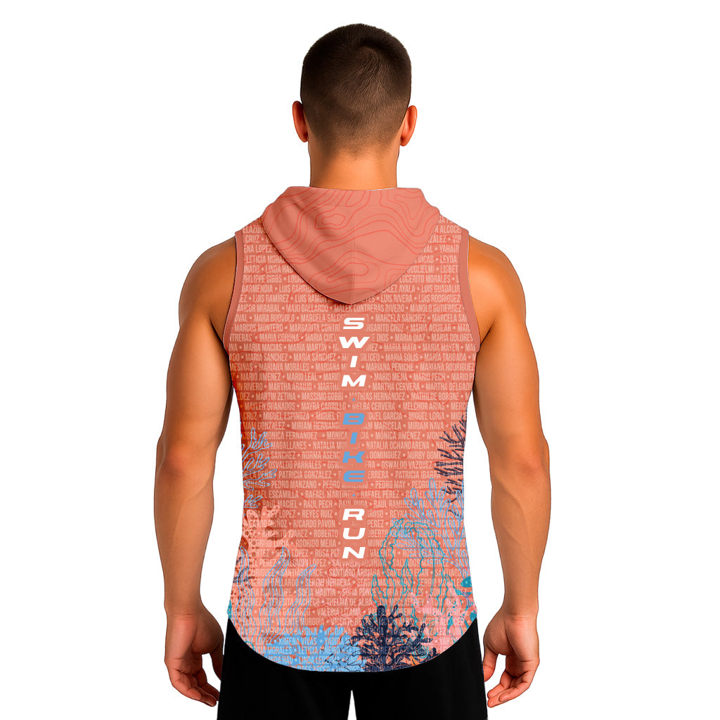 TANK NOMBRES CON GORRO XEL-HA CORAL CABELLERO