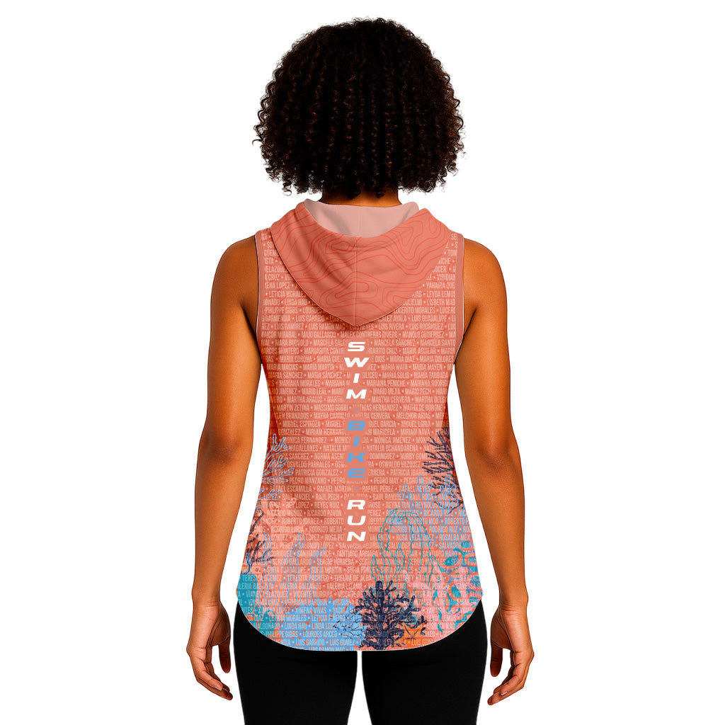 TANK NOMBRES CON GORRO XEL-HA CORAL DAMA