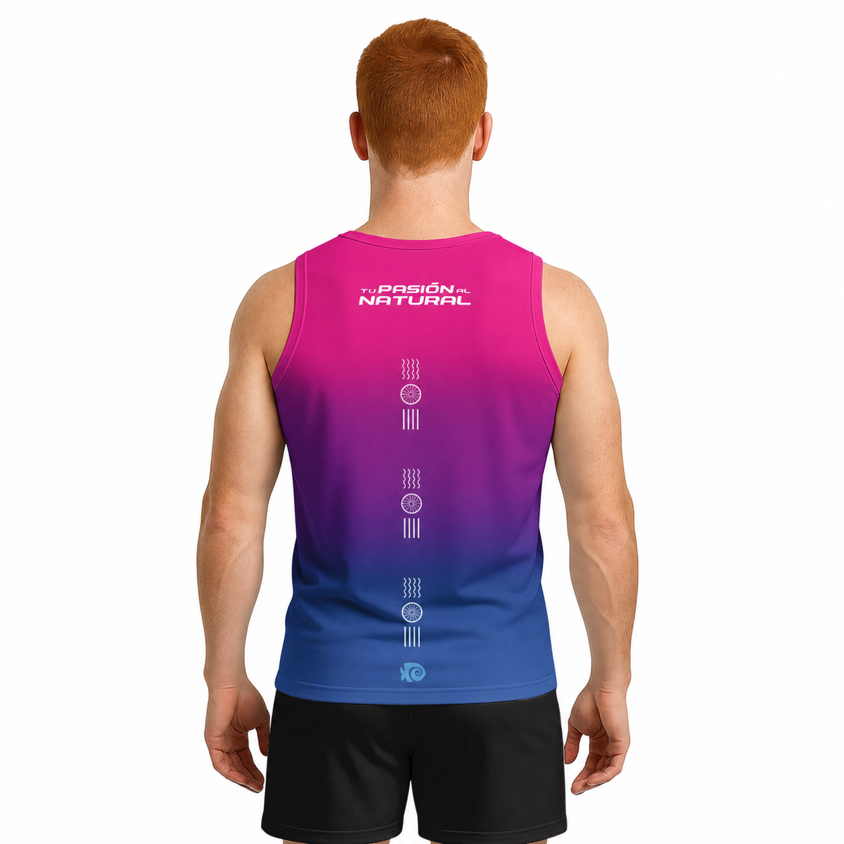 TANK TOP XEL-HA MORADO CABALLERO