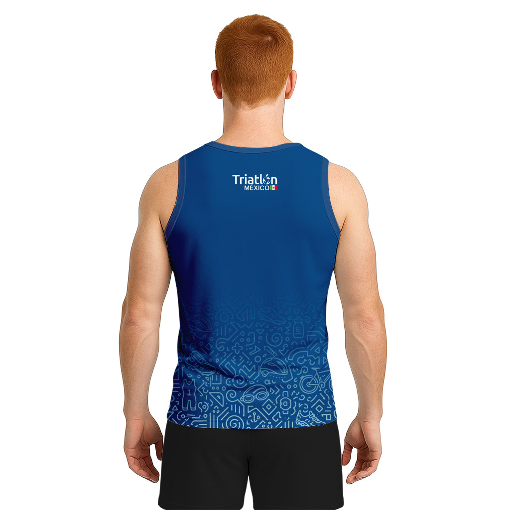 TANK TOP TRIATLÓN AZUL CABALLERO