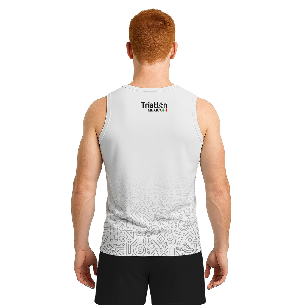 TANK TOP TRIATLÓN BLANCO CABALLERO