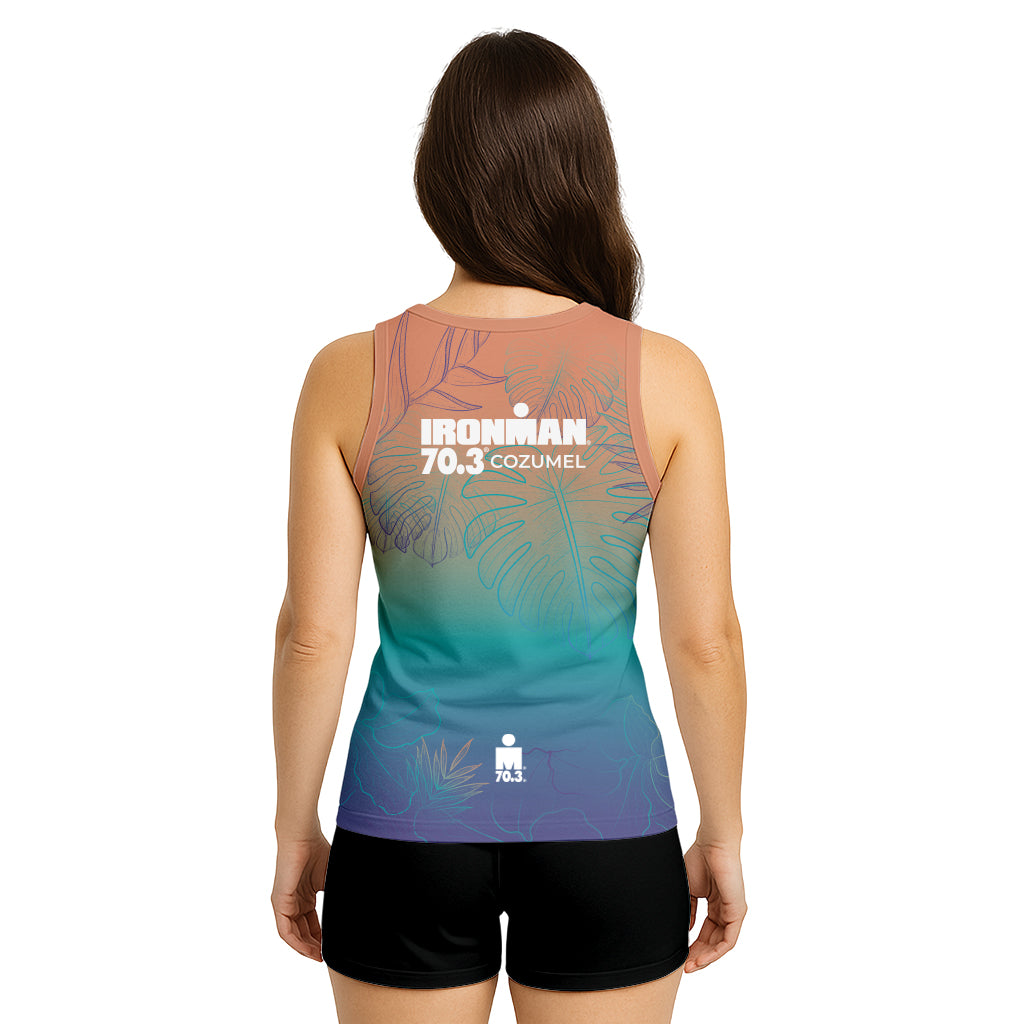 PEACH TANK TOP IM 70.3 COZUMEL 2026 WOMAN