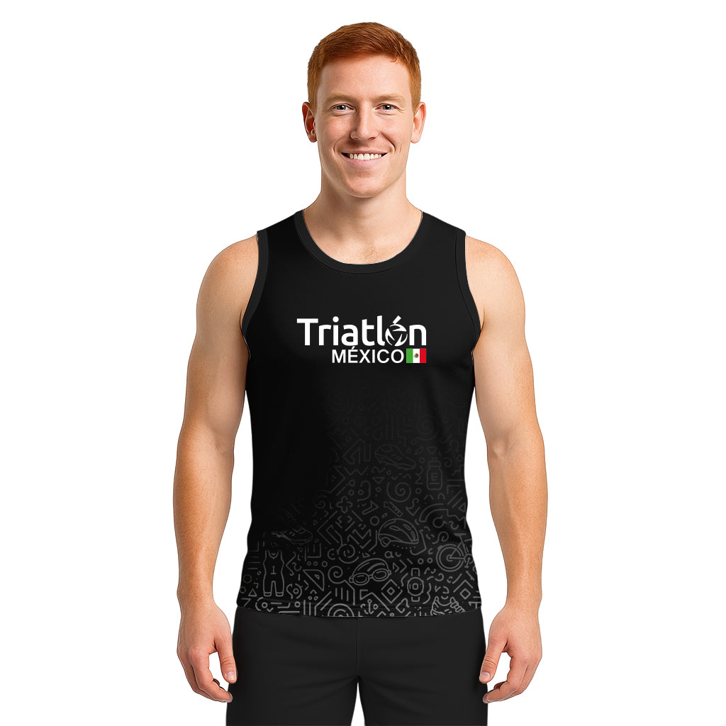 TANK TOP TRIATLÓN NEGRO CABALLERO