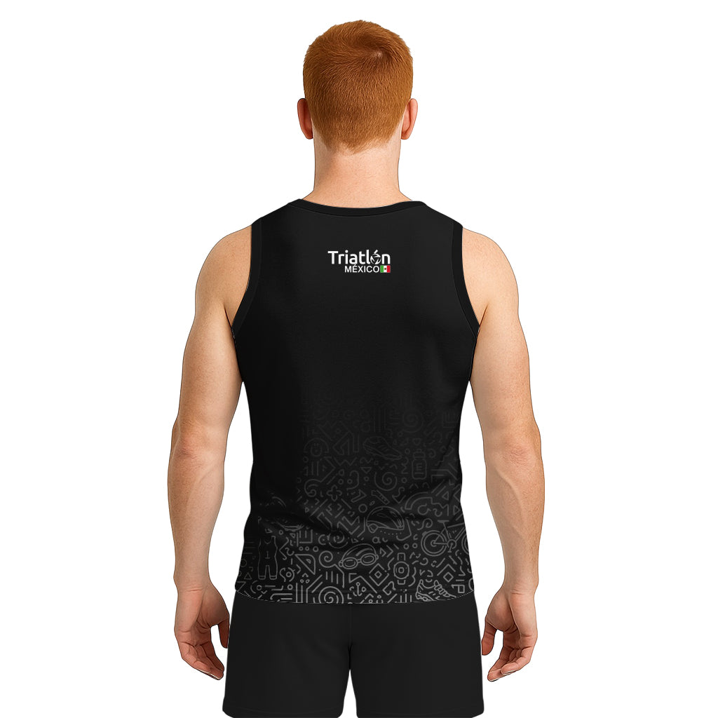 TANK TOP TRIATLÓN NEGRO CABALLERO