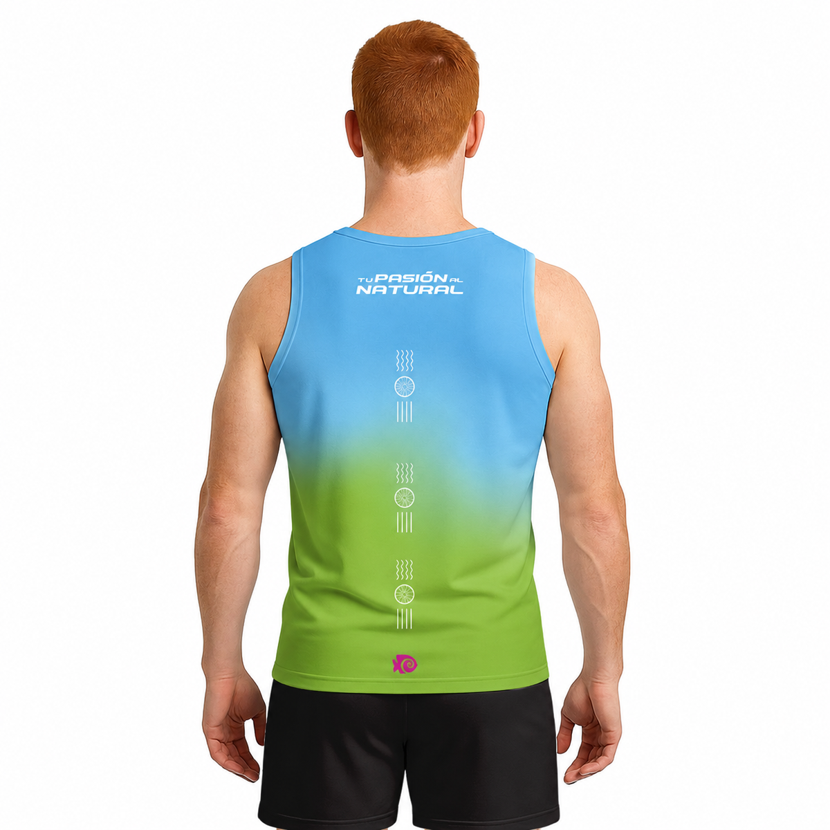 TANK TOP XEL-HA AZUL CABALLERO