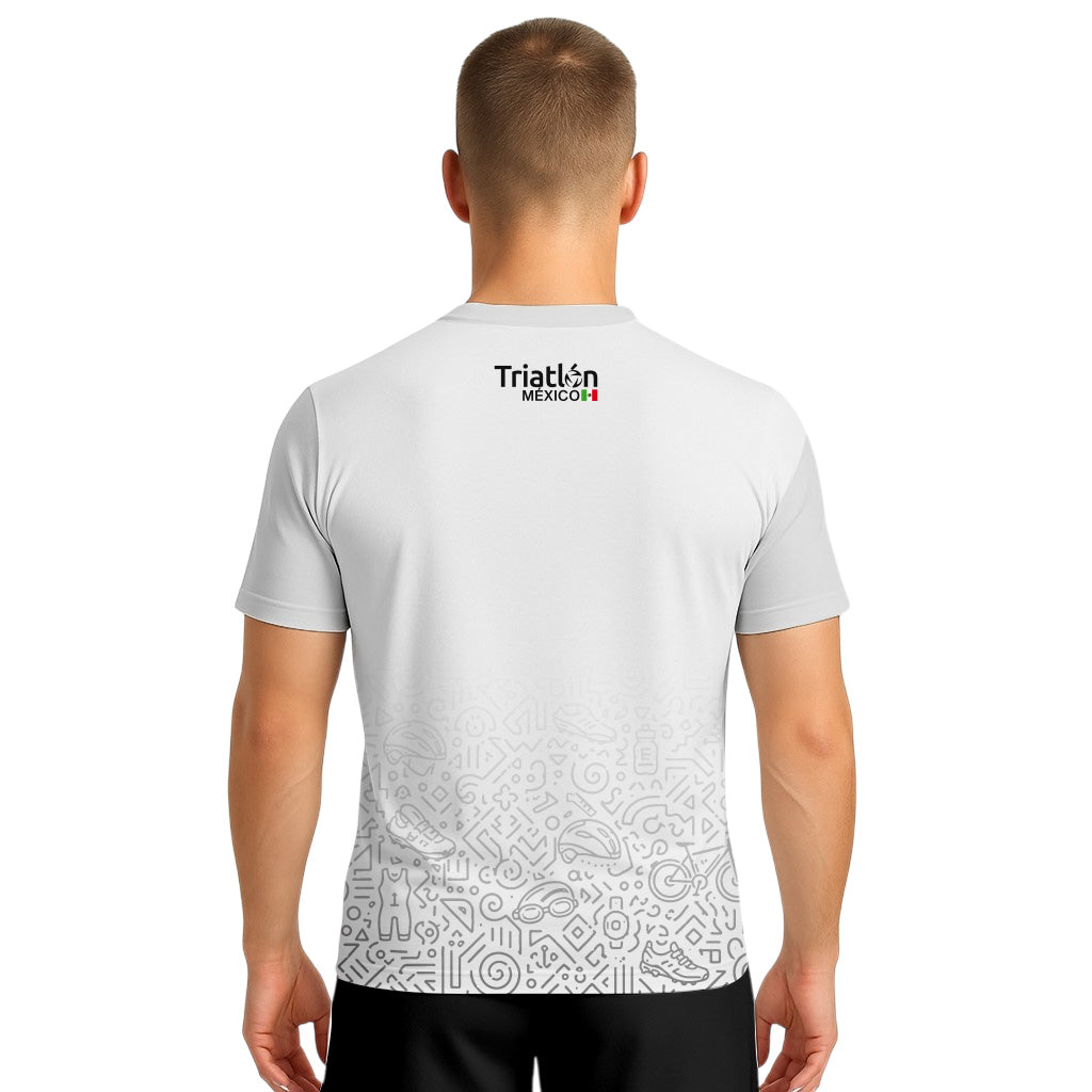 TECH TEE TRIATLÓN BLANCO CABALLERO
