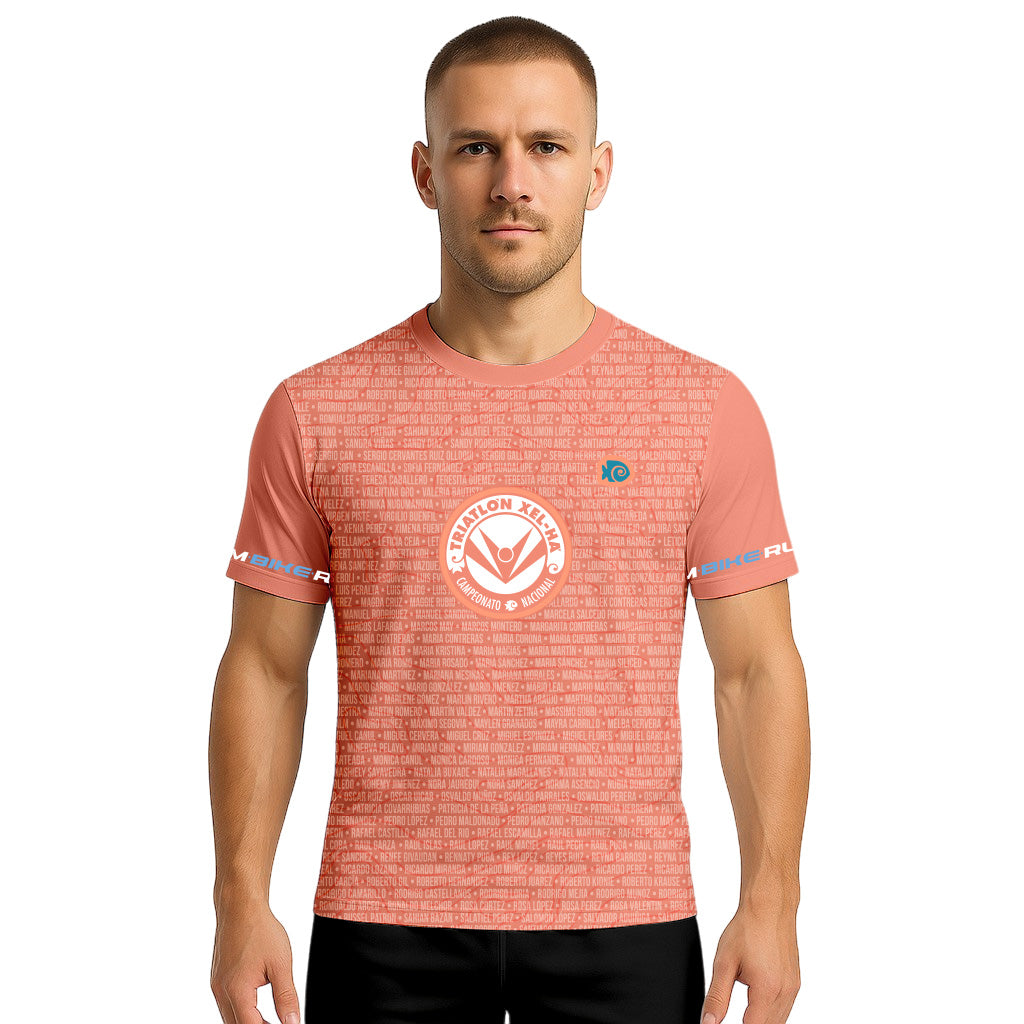 TECH TEE XEL-HA CORAL CABALLERO