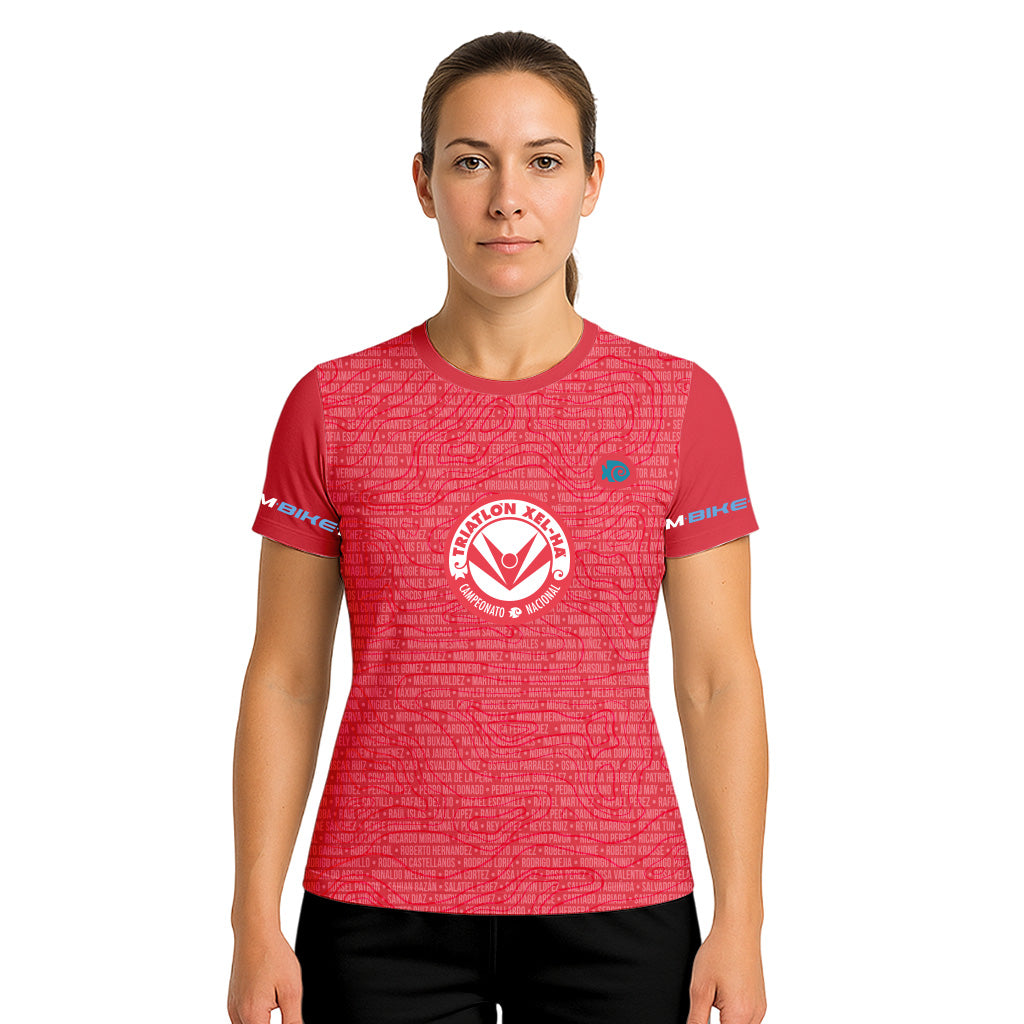 TECH NOMBRES TEE XEL-HA ROSA DAMA