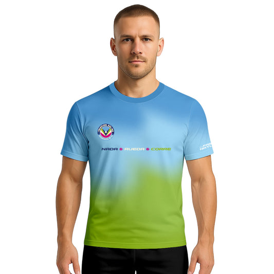 TECH TEE XEL-HA AZUL CABALLERO