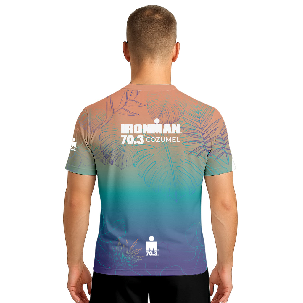 PEACH TECH TEE IM 70.3 COZUMEL 2026 MAN