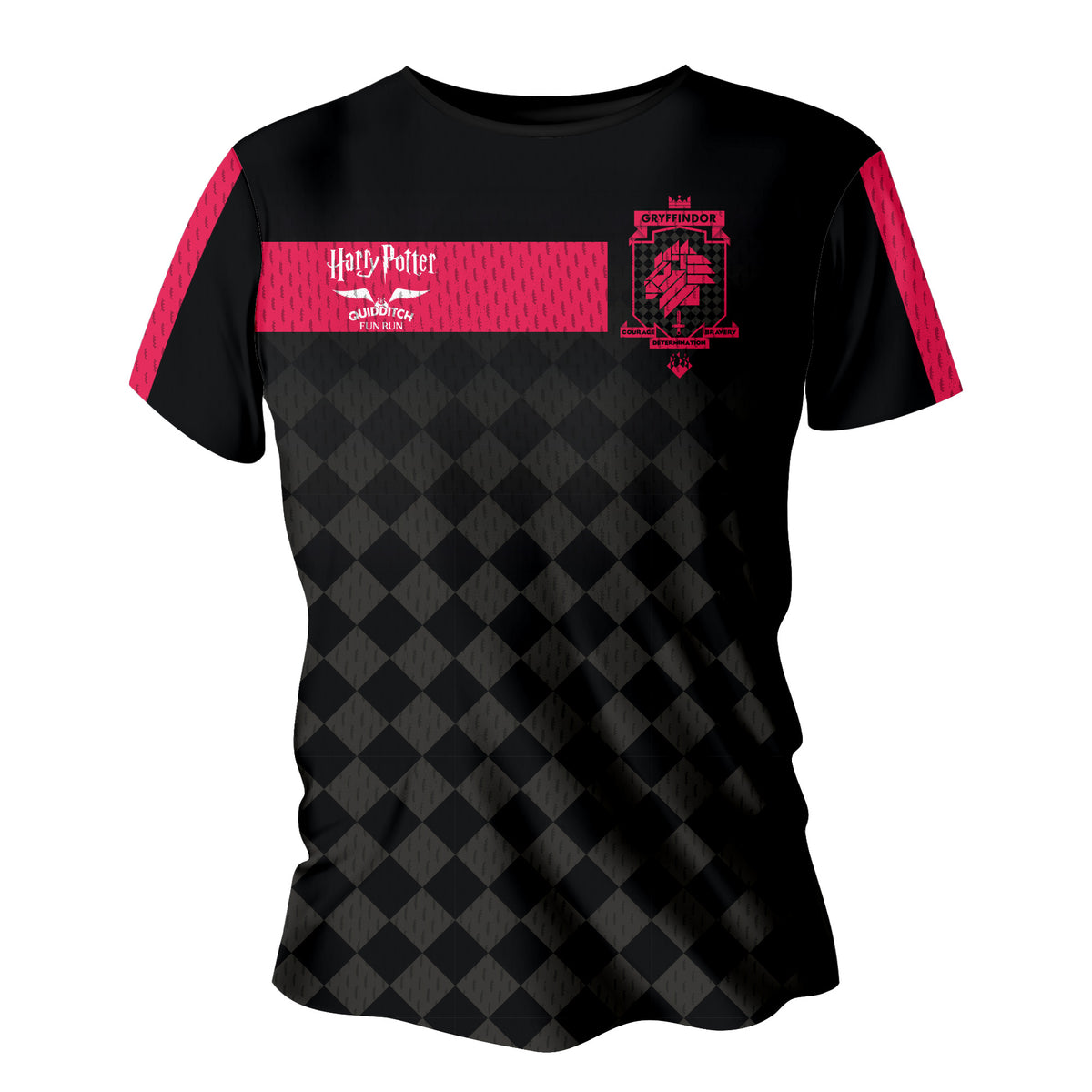 TECH TEE CABALLERO NEGRA GRYFFINDOR