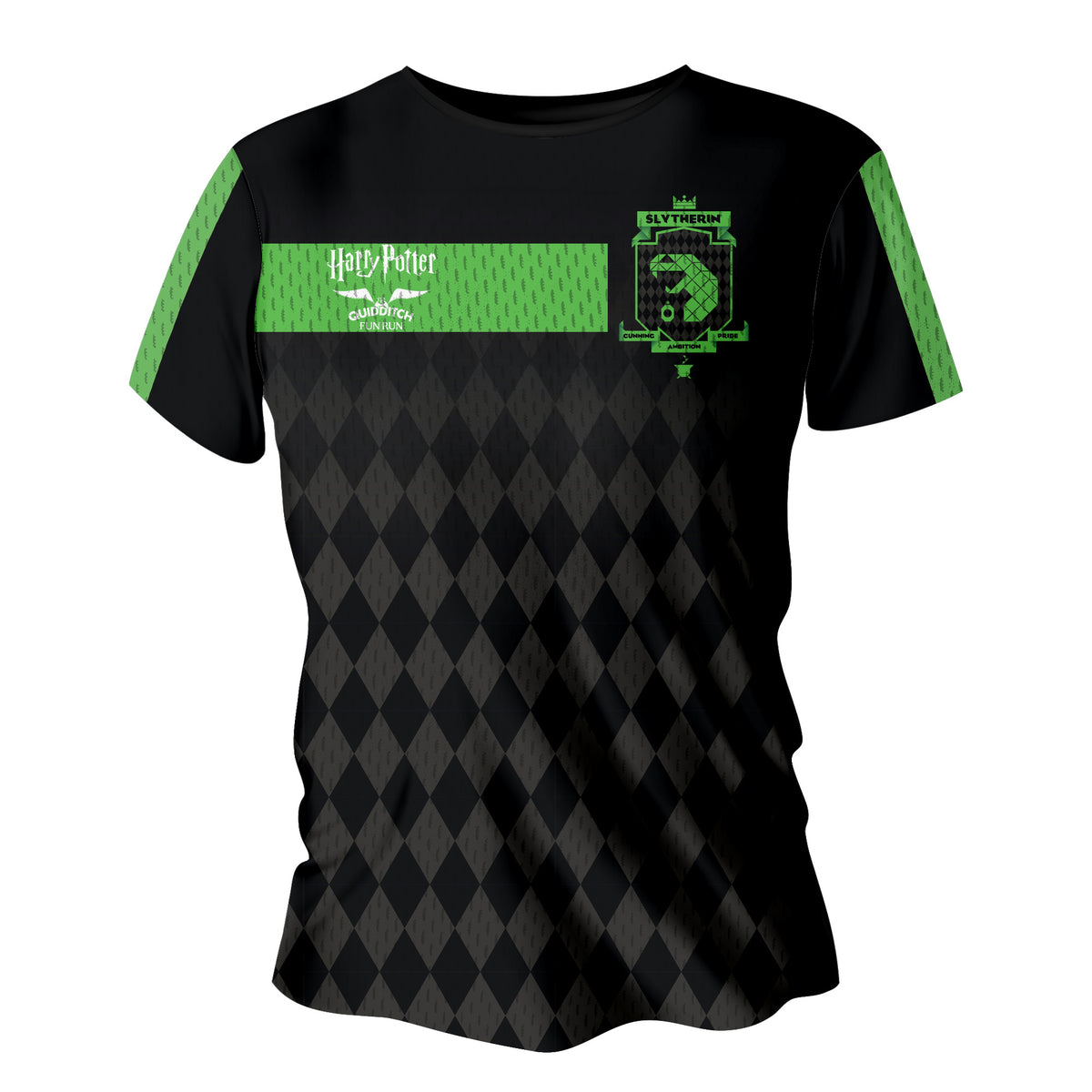 TECH TEE CABALLERO NEGRA SLYTHERIN