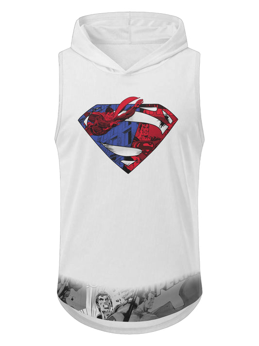 PLAYERA SIN MANGAS CON GORRO SUPERMAN DAMA