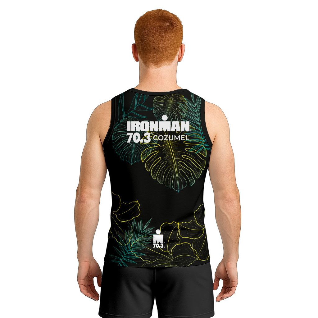 BLACK TANK TOP IM 70.3 COZUMEL 2026 MAN